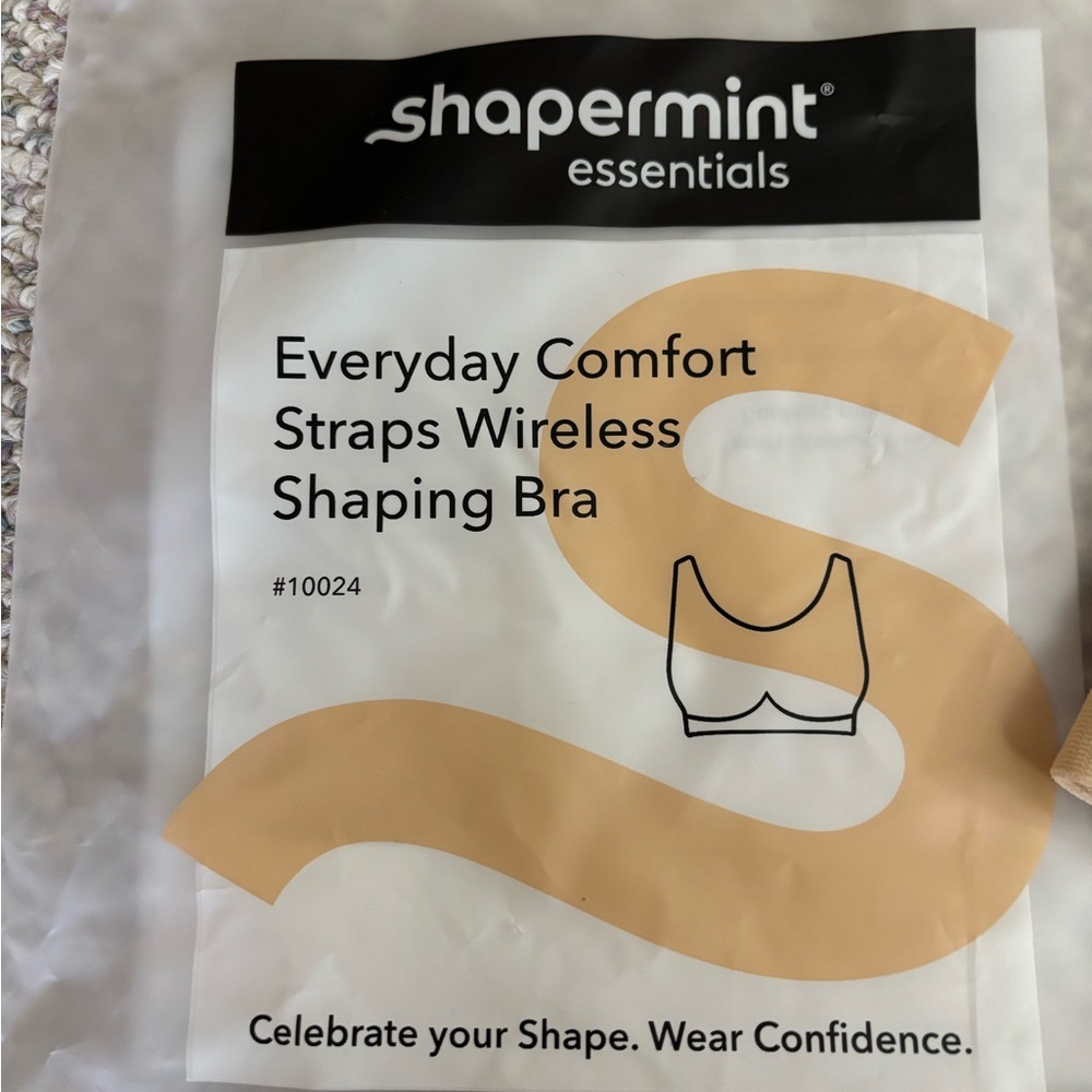 Shapermint Essentials Black Wireless Bra
